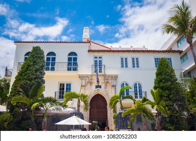 USA. FLORIDA. MIAMI BEACH. MAY 2018: Villa Versace - Casa Casuarina. 