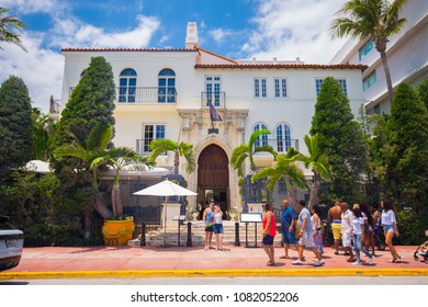 USA. FLORIDA. MIAMI BEACH. MAY 2018: Villa Versace - Casa Casuarina. 