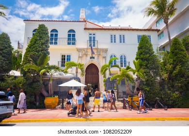 USA. FLORIDA. MIAMI BEACH. MAY 2018: Villa Versace - Casa Casuarina. 