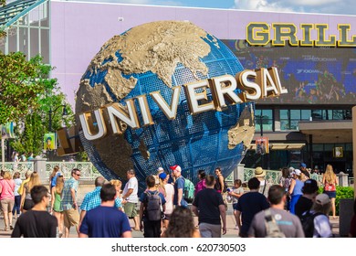 USA, FLORIDA, ORLANDO. APRIL, 2017: Universal Studios City Walk. 