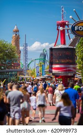 USA, FLORIDA, ORLANDO. APRIL, 2017: Universal City Walk. 