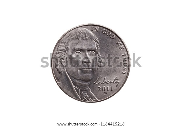 Usa Half Dime Nickel Coin 25 Stock Photo (Edit Now) 1164415216