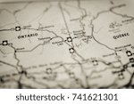 USA map background