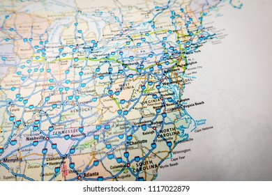 USA map background
