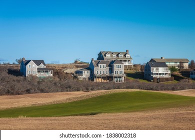 USA, Massachusetts, Nantucket Island. Quidnet, Village Cottages.