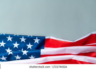 USA Memorial Day And Independence Day Concept, United States Of America Flag