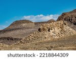 USA, Nevada, Caliente. Basin and Range National Monument, Cherry Creek Road Vistas