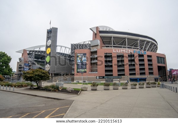USA, Seattle, October\
2022: The Lumen Field stadium in Seattle will take World champion\
of soccer. The World Cup of soccer FIFA will be take in the USA,\
Canada and Mexico.