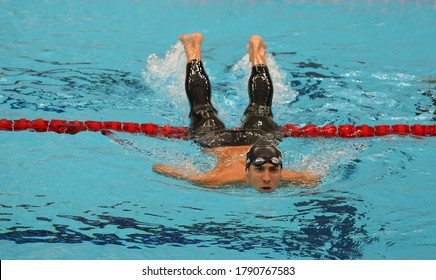 Usa Swimmer Michael Phelps Won 8 Gold Medals In One Olympic In The Olympic Games Held In August 2008 In Beijing, The Capital City Of China, And Became The Most Gold Medal Winner.