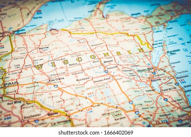 Usa Travel Map Background Texture Stock Photo 1666402069 