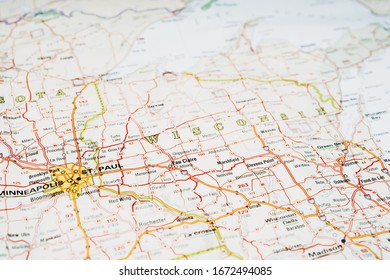 Usa Travel Map Background Texture Stock Photo 1672494085 | Shutterstock