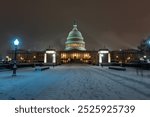 USA. Washington city Capitol. Congress. American Capitol Building. United States Capital. Washington, US landmark. Supreme Court. Washington D.C. monument. Washington city.