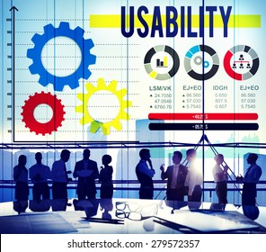 Usability Accessibility Efficiency Usefulness Concept