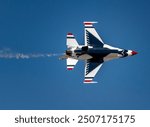 USAF Thunderbirds Solo High-G Turn at Warriors of the Wasatch