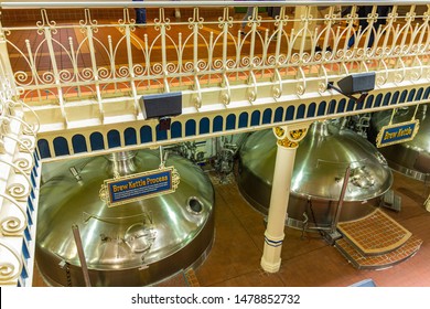 USA.St.Louis.Missouri.MAY 2019. Beer Factory Anheuser Busch.