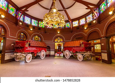 USA.St.Louis.Missouri.MAY 2019. Beer Factory Anheuser Busch.