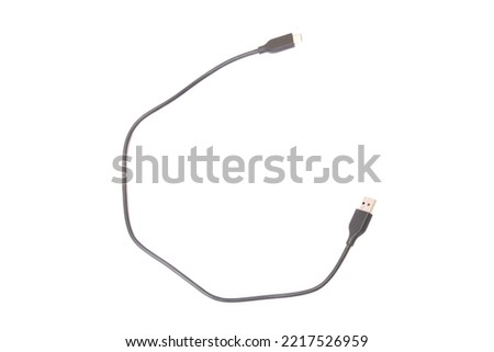 USB cable with another equipment, this is accesories for phone, laptops or another electronical devices.
