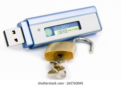 USB flash pendrive with 