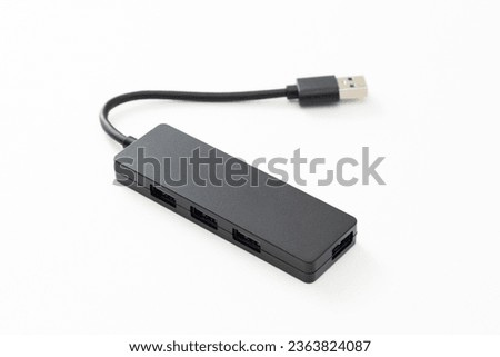 USB hub on a white background.