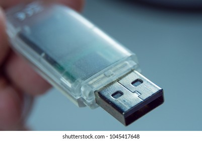 USB Stick - Flash memory stick in a close up shot