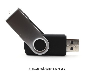 Usb Stick Isolated On A White Background