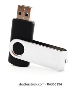 Usb Stick Isolated On A White Background