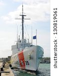 USCGC Ingham (WHEC-35), a decommissioned United States Coast Guard Cutter, was originally served in US Navy in WWII. She is the ship museum located at Key West, Florida, USA