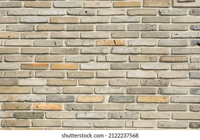 Use as background of multicolored bricks on building wall