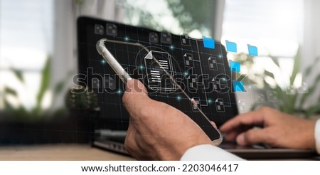 Use a Document Management System (DMS), an online documentation database, to correctly manage files, knowledge, and documentation in an ERP-enabled firm. Corporations' use of technology