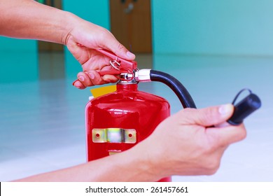 The Use Of Fire Extinguishers ,The Availability,training,fire,office, Safety.