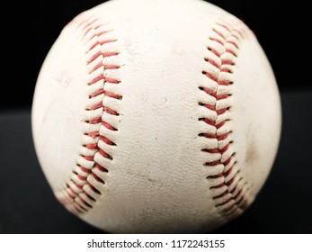Used baseball texture background.with copy space.