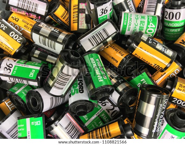 Used Camera Film Rolls Inside Trash Stock Photo 1108821566 | Shutterstock