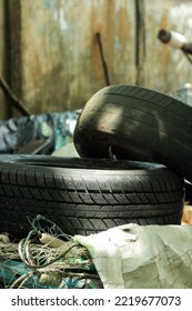 Used Car Tires In The Dump
