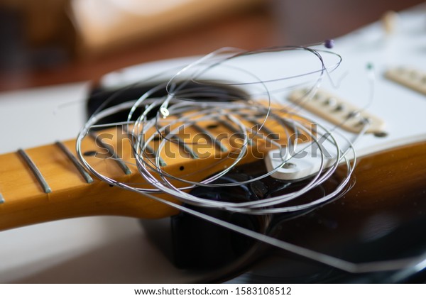 used guitar strings