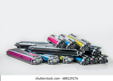 Used Laser Toner Cartridge