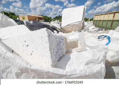 Used Polystyrene Waste For Recycling