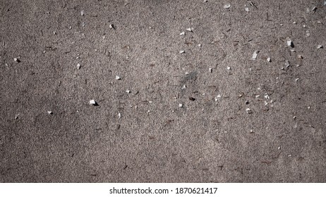 Used And Weathered Grey  Notice Board Full Of Pins And Staples