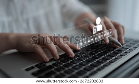 User authentication and password protection concept showing secure login, privacy safeguard, data protection, access control, and digital identity verification Latch