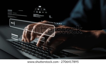 User authentication and password protection concept showing secure login, privacy safeguard, data protection, access control, and digital identity verification Marrow