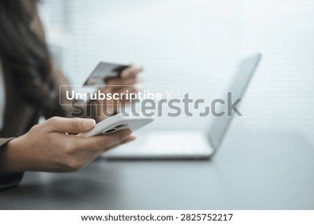 User cancels a recurring subscription on a mobile app to control billing, renewals, and digital expenses.