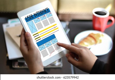 USER INTERFACE Global Address Browser Internet Website Design Software Media WWW  Domain HTML Innovation Technology Homepage