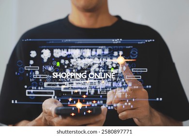 USER Interface programmer AR computing inspector technology Applications buy things online final sale offer details flash sale banner template design web social media shopping online Hand UI User inte - Powered by Shutterstock - Get 15% off with code: PIKWIZARD15
