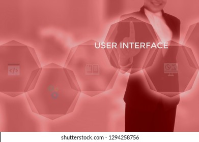 User Interface (UI) - screen interaction concept