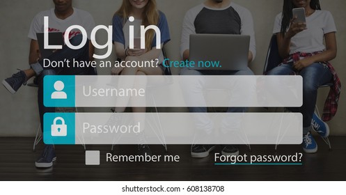 User Login Account Setting Interface