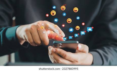 Users are playing. Social media technology. - Powered by Shutterstock