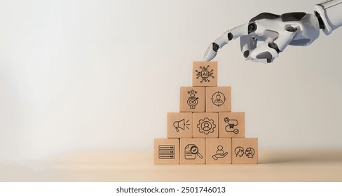 Using AI artificial intelligence for personalization strategy. Utilizing artificial intelligence and machine learning techniques to tailor experiences and recommendations for individual users.
