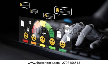 Using AI for customer feedback analysis and satisfaction reporting. An AI dashboard for reviewing user comments, ratings, and satisfaction scores. Motif