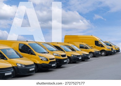 Using artificial intelligence in fleet management. Concept 