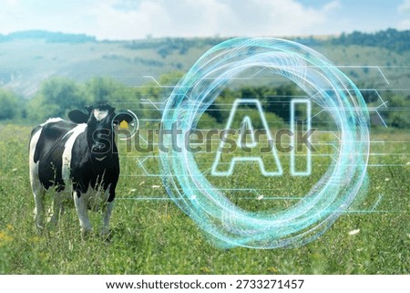 Using Artificial Intellingence for data analizing and herd management. Smart farming concept