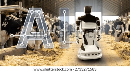 Using Artificial Intellingence for data analizing and herd management. Smart farming concept